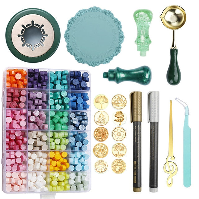 Wax Seal Stamp Box Kit