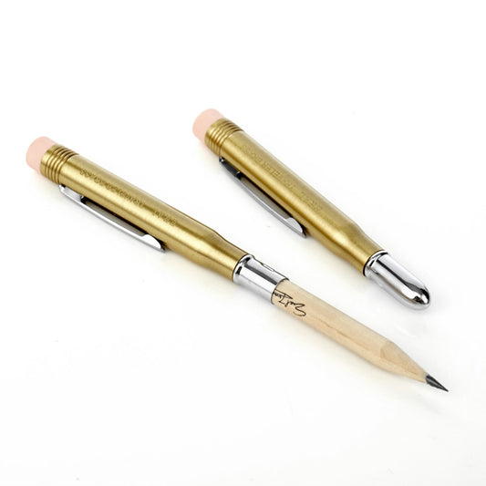 Retro Traveler Brass Pencil