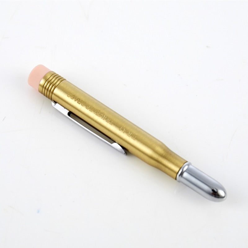 Retro Traveler Brass Pencil
