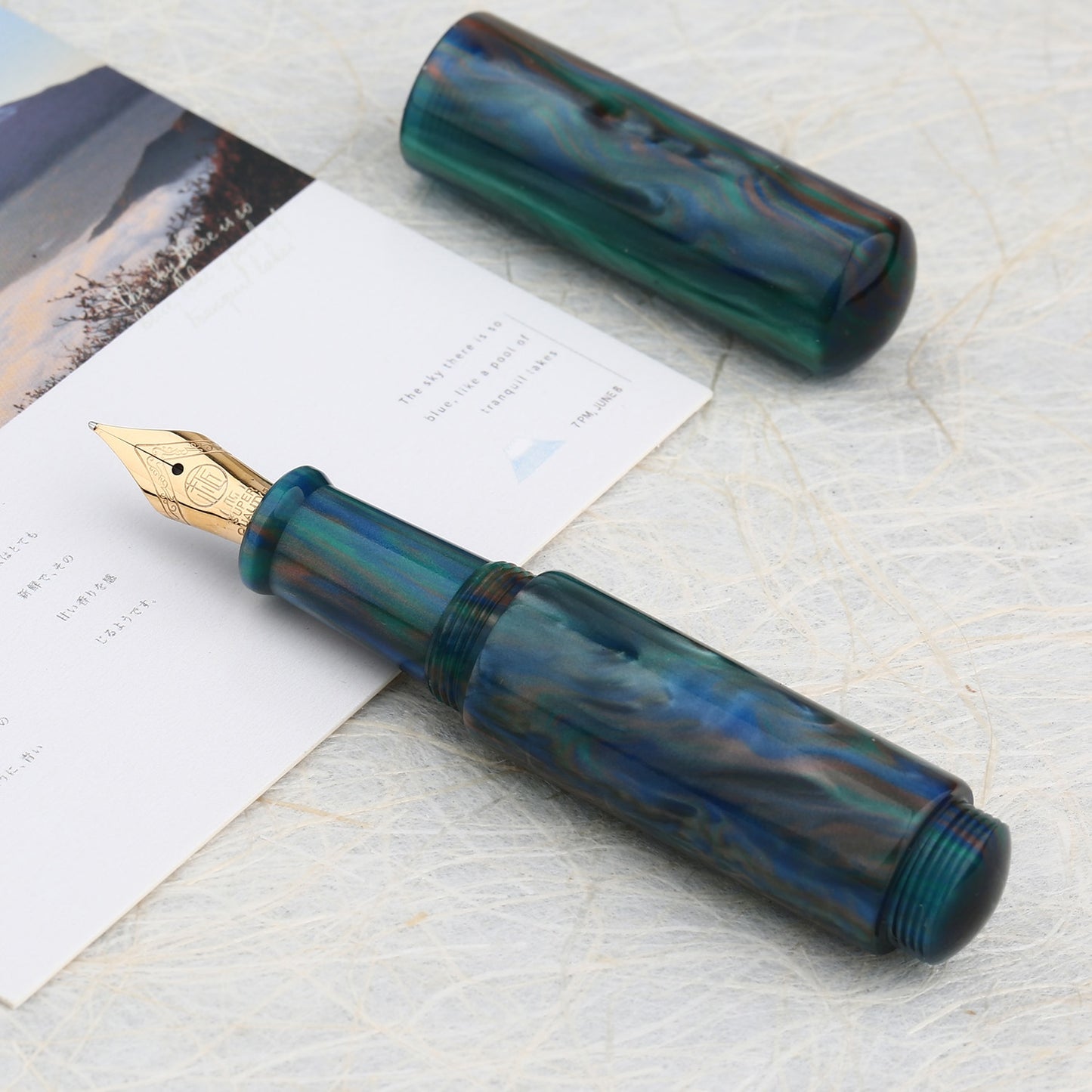 Mini Blue Fountain Pen