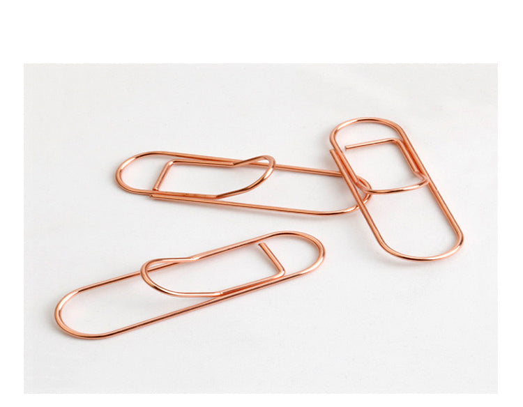 10 PCS Brass Clippen Pencil Metal Clip
