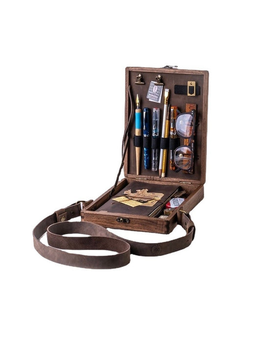 Writers Messenger Art Wood Box